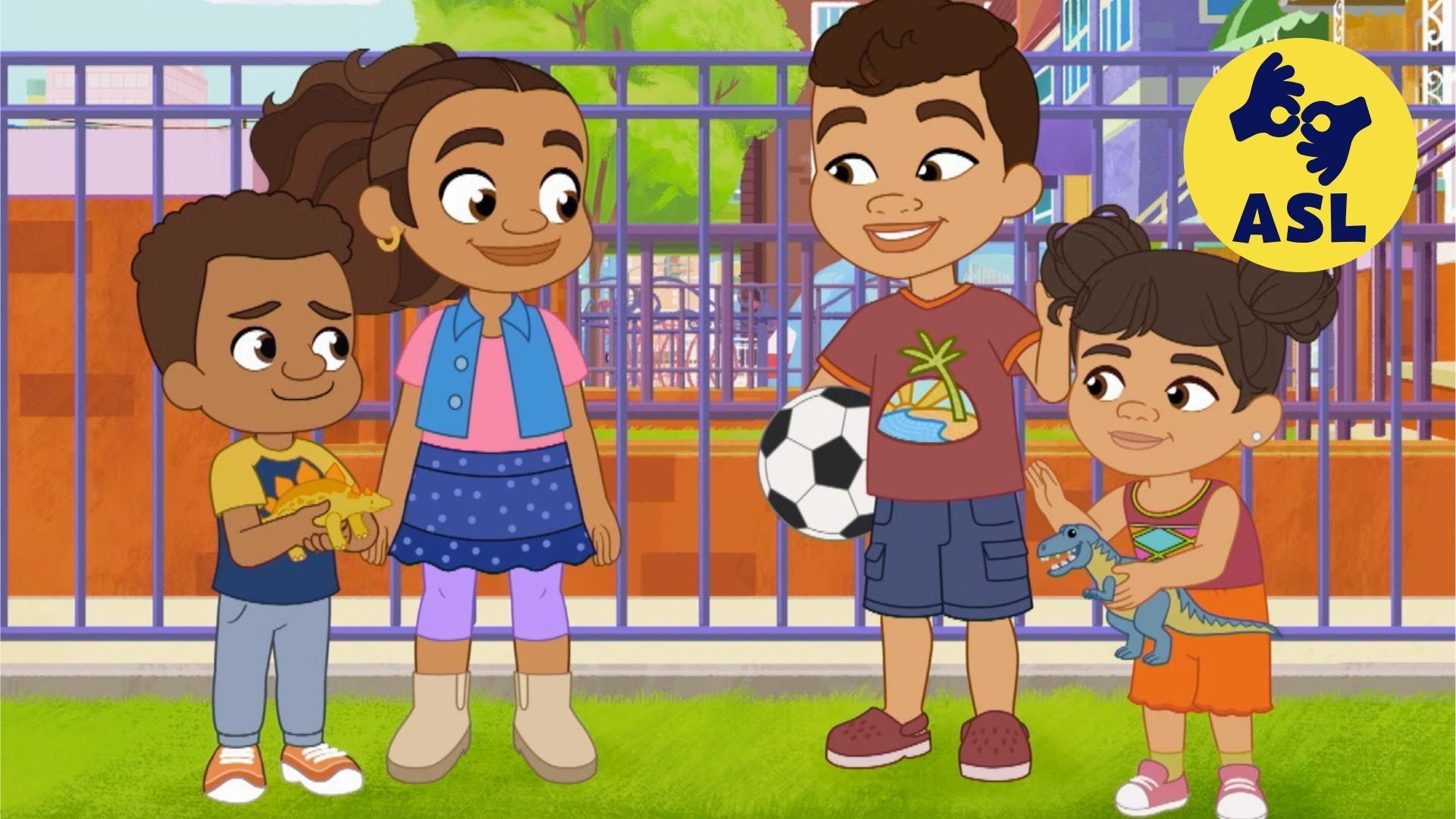 Alma and Uncle Nestor get lost on the subway. / Alma meets her new neighbors.