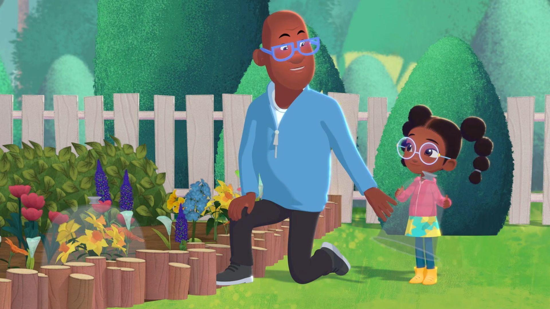 When a cold snap hits, the Hunters warn their neighbors and help protect their gardens.