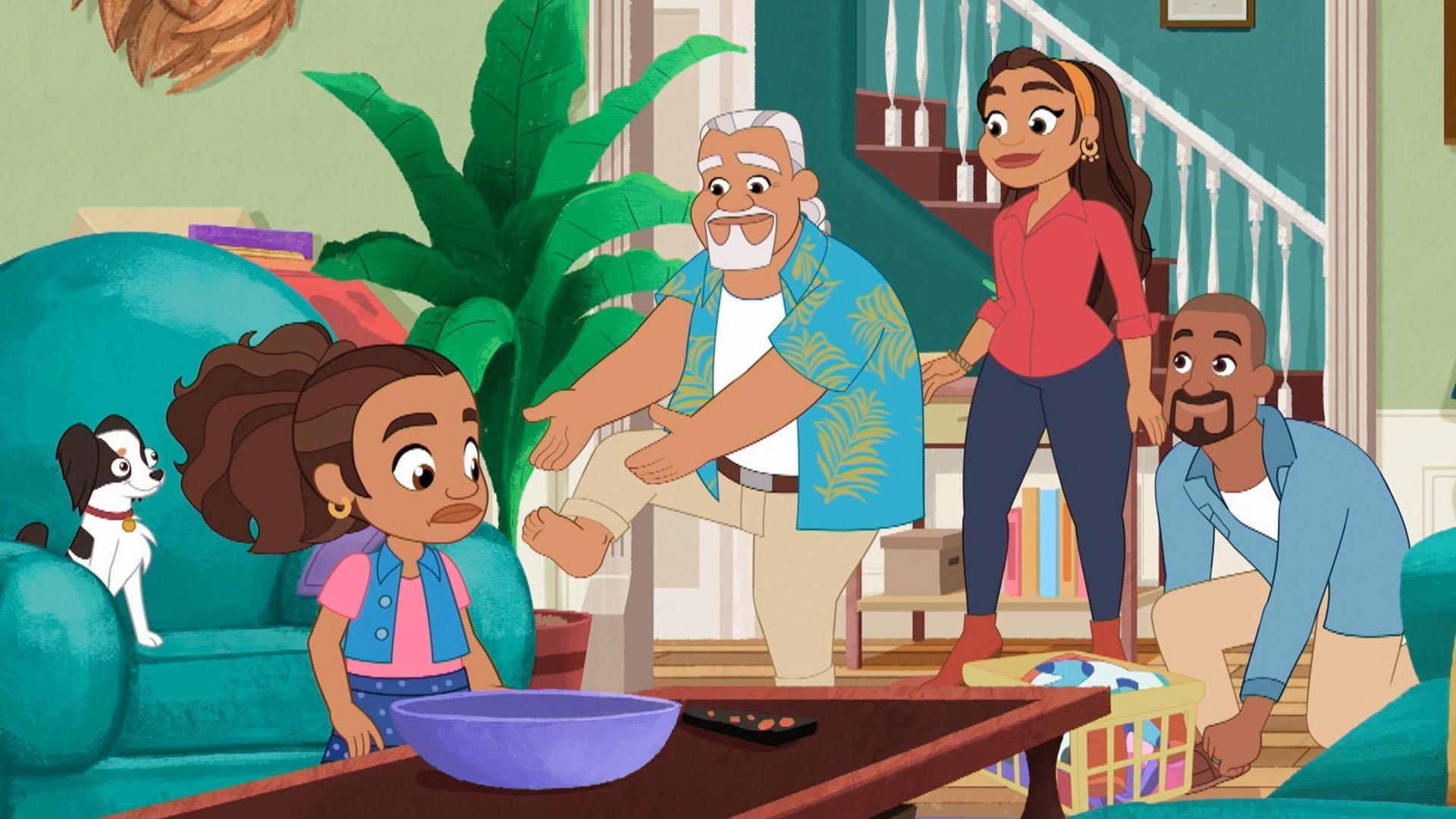 Chacho hides Abuelo’s lucky sock. / Alma isn’t thrilled to be a spelling bee alternate.