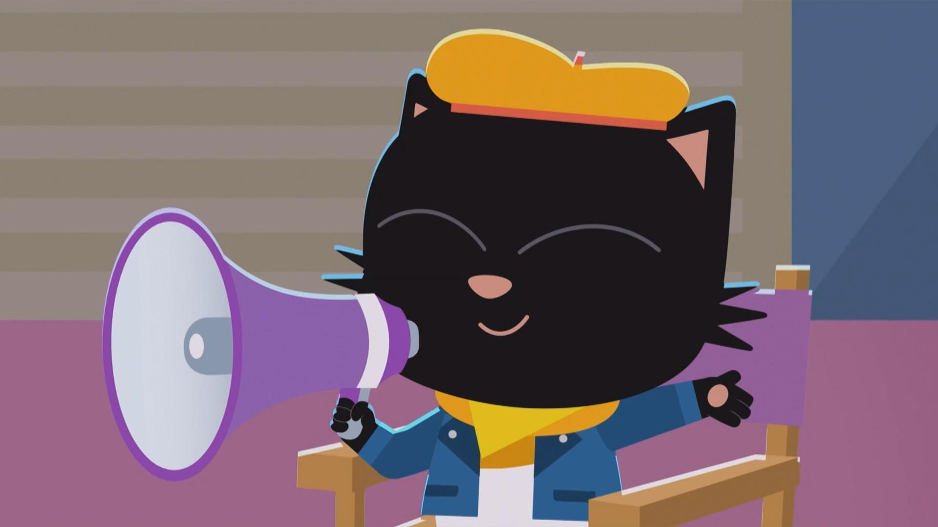 Milo and his pals are thrilled to help Vincent Verona direct his new superhero movie.