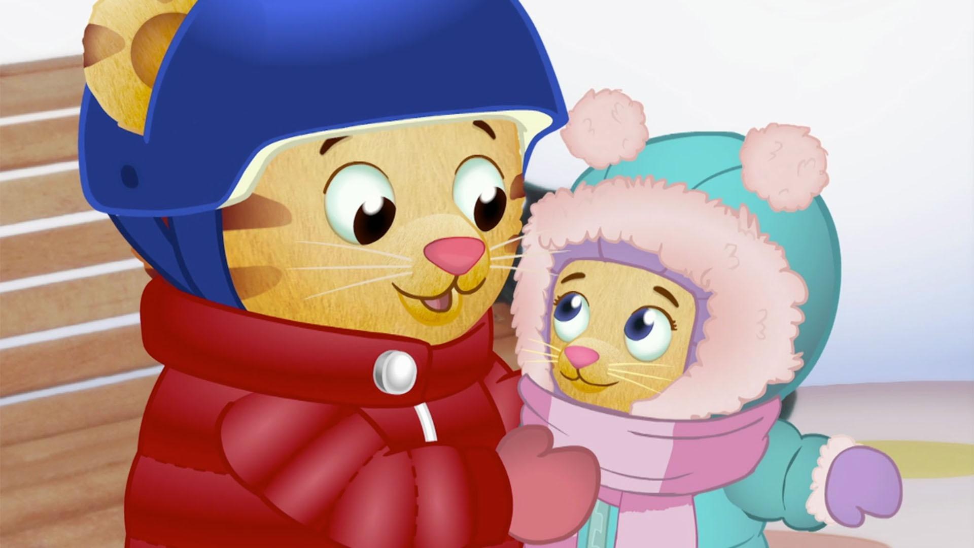 Daniel tackles sledding a little at a time. / Daniel dances in the Nutcracker.