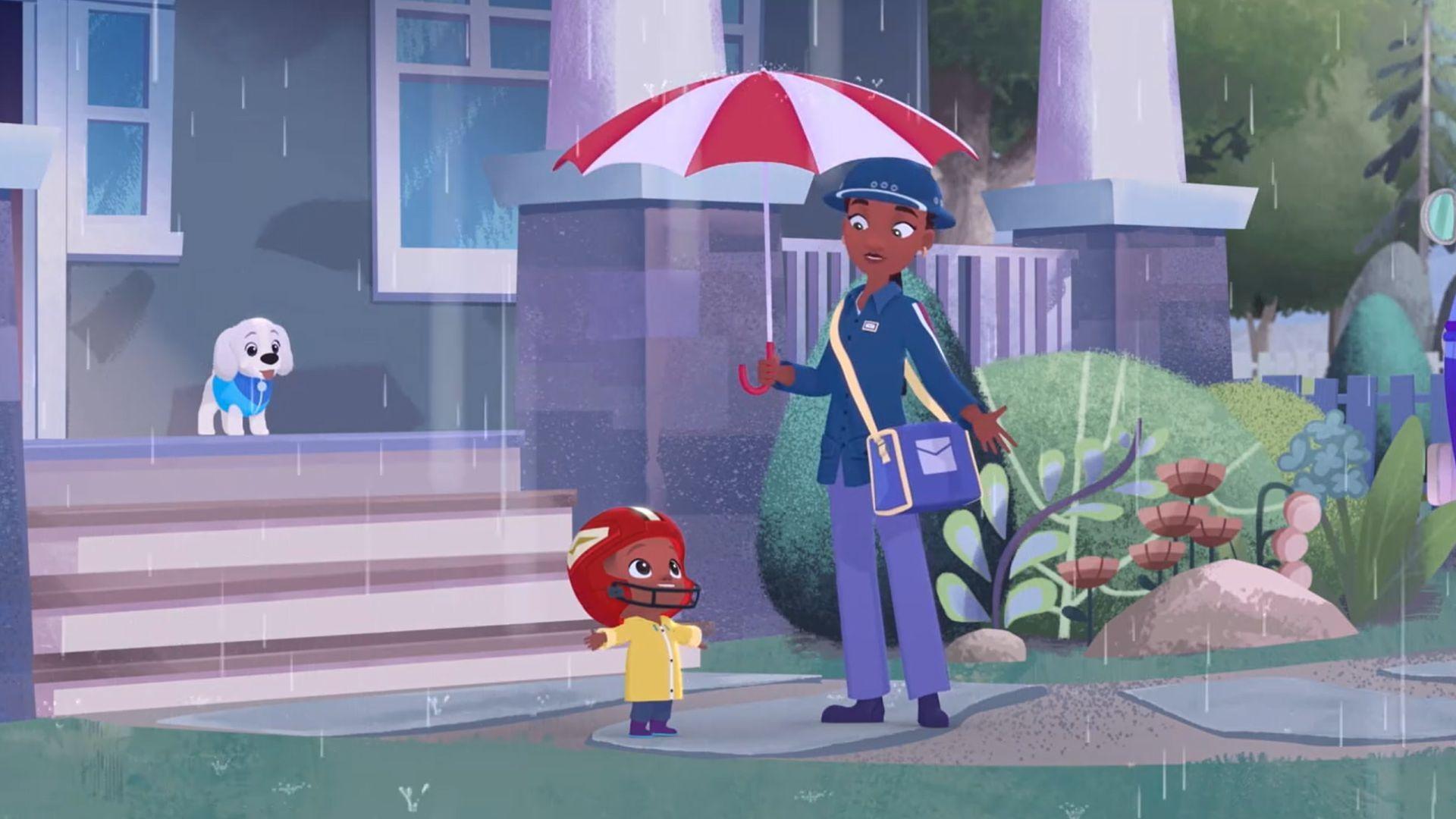 On a quest to learn how to prepare for the weather, Benny befriends the mail carrier.