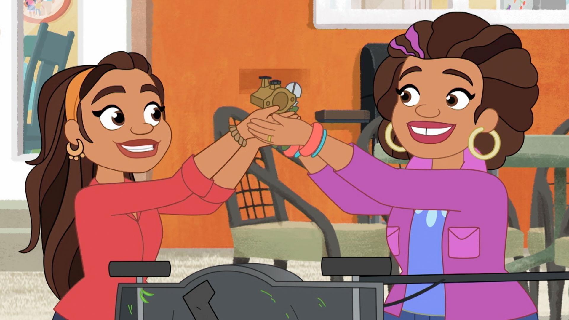 Alma learns that practice makes perfect./Alma takes being Junior’s “super sister” too far.