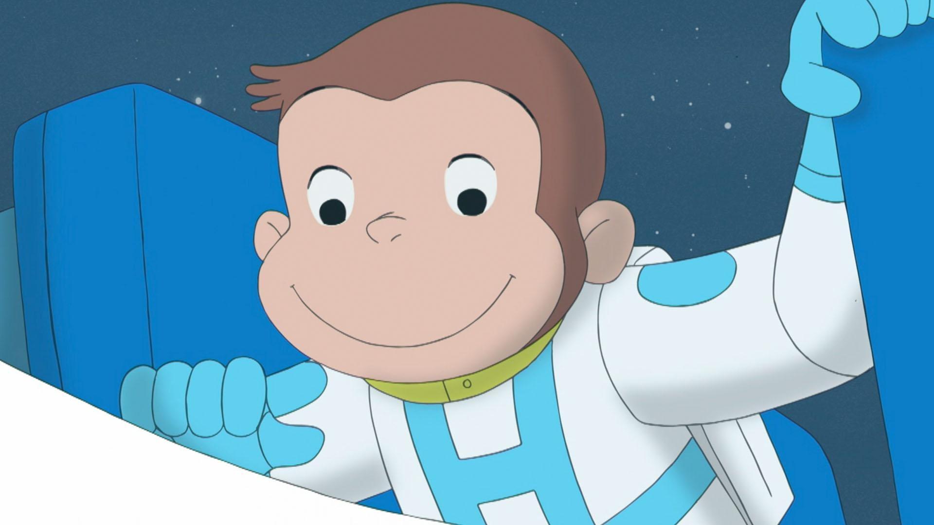 George, Gnocchi and Marco tour the solar system to see if monkeys live in outer space.