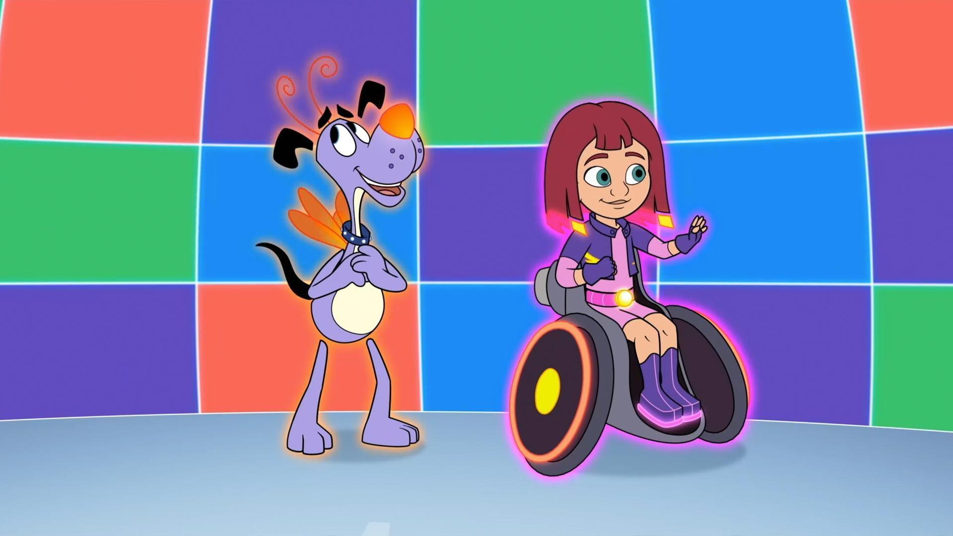 The kids help Cora’s mom as Skillsville Game Testers. / Rae becomes an Interior Designer.