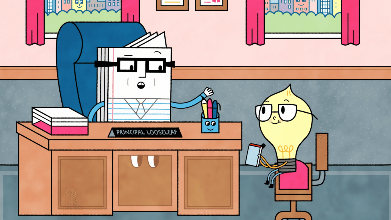 Watt joins the school newspaper and writes a fanciful story without sticking to the facts.